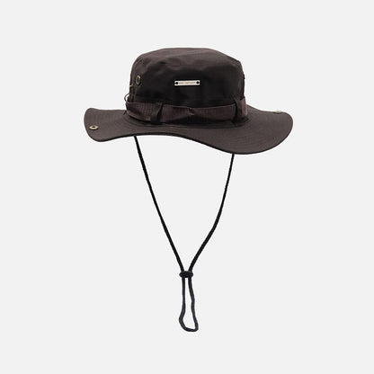Wide Brim Outdoor Bucket Hat – UV Protection Fishing & Hiking Sun Hat