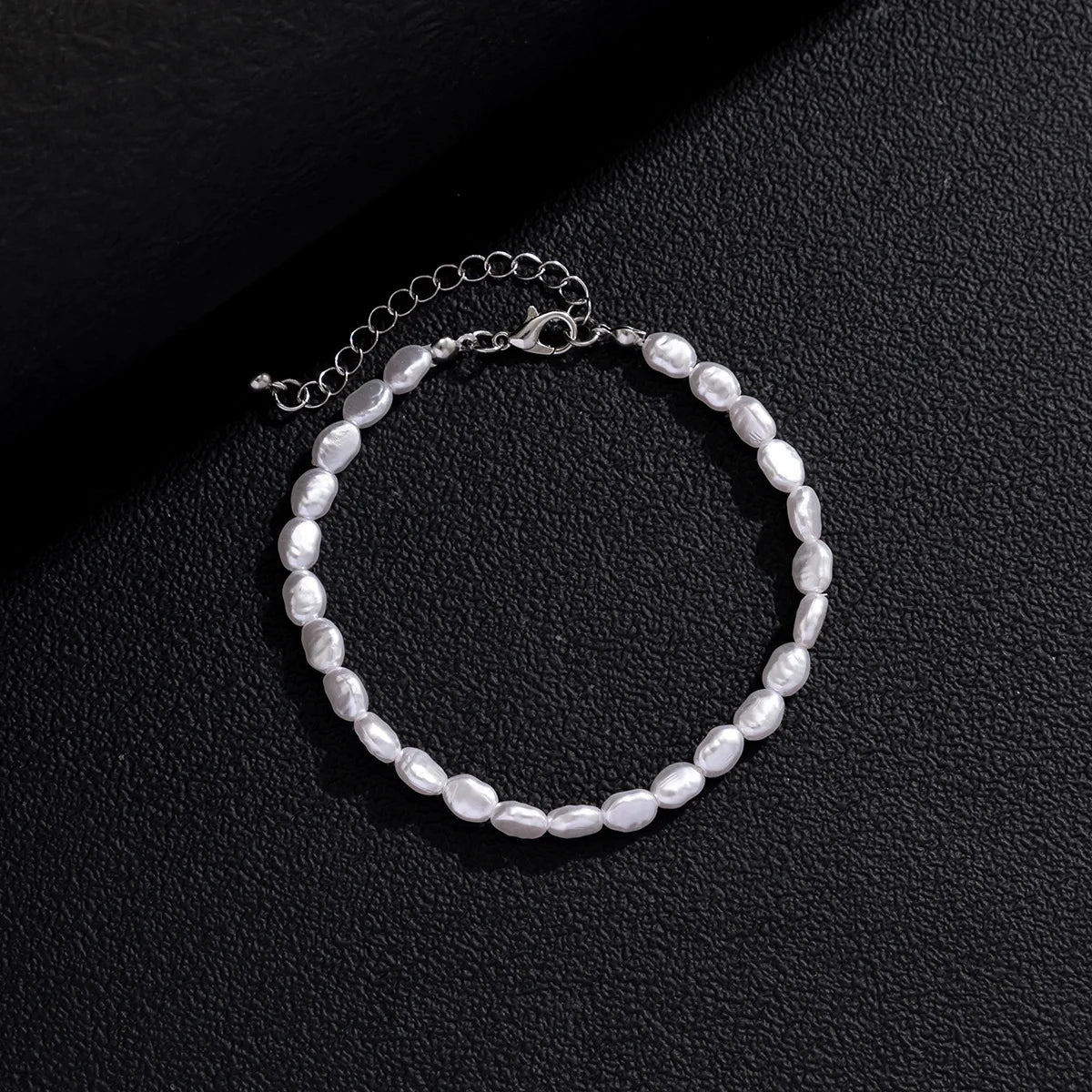 Natural Freshwater Pearl Bracelet – Minimalist Beaded Jewelry