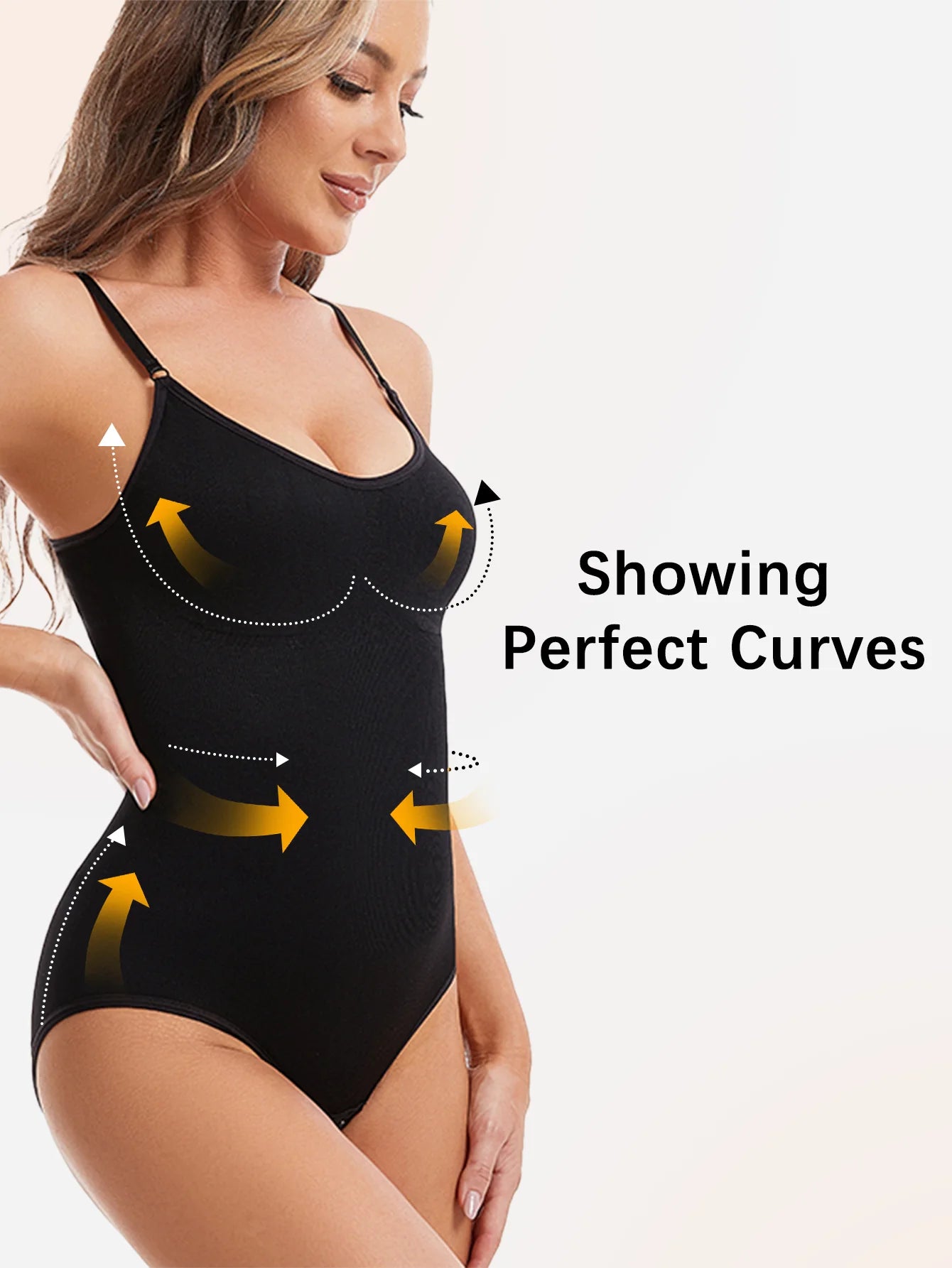 Women Sexy Shapewear Seamless Slimming Butt Lifter Shaper Smooth Out Bodysuit Open Crotch High Elastic Body Suits