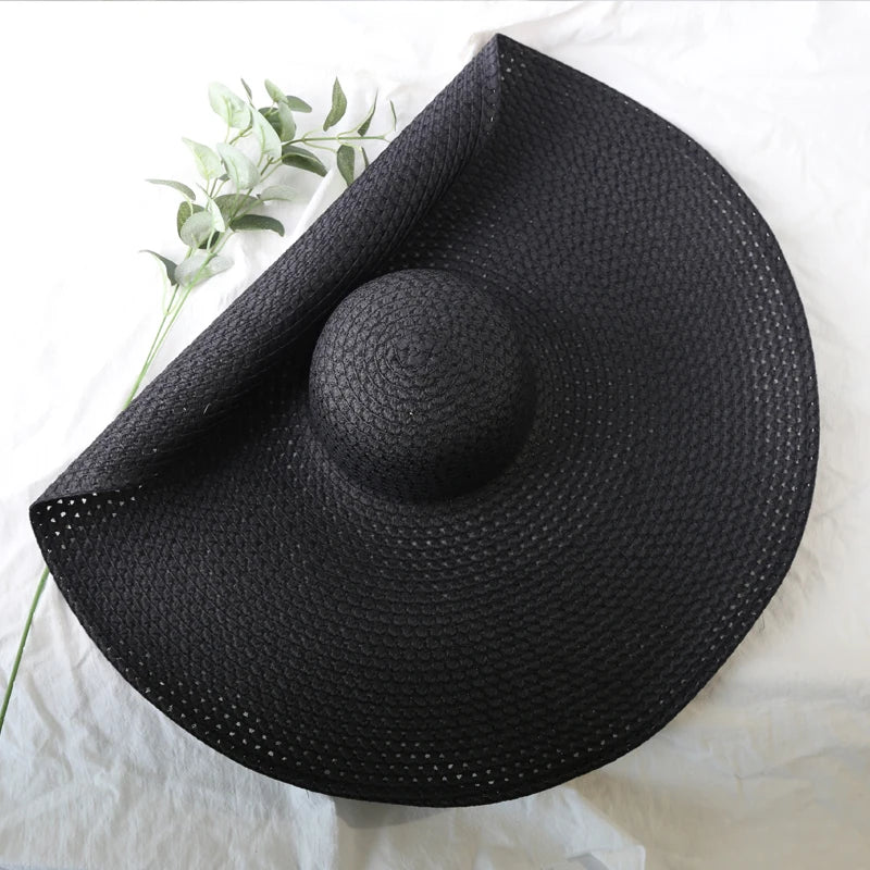 Women’s Extra Wide Brim Floppy Sun Hat – Oversized Beach Hat