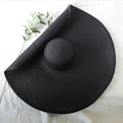 Women’s Extra Wide Brim Floppy Sun Hat – Oversized Beach Hat