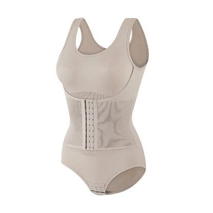 2026 New Bodysuit Shapewear with Zipper Belt Women Tummy Control Fajas Body Shaper Waist Trainer Slimming Cincher Corset Tops
