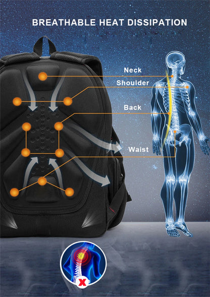 SWISSTSNGR Waterproof Backpack – Casual Laptop & College Bag