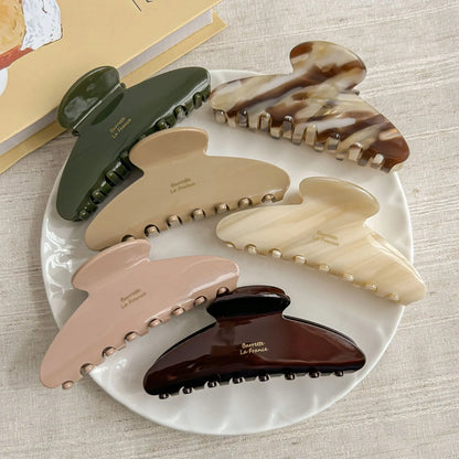 Matte Claw Hair Clip Set – Minimalist Large Jaw Clips for Women Trendy Hair Accessories