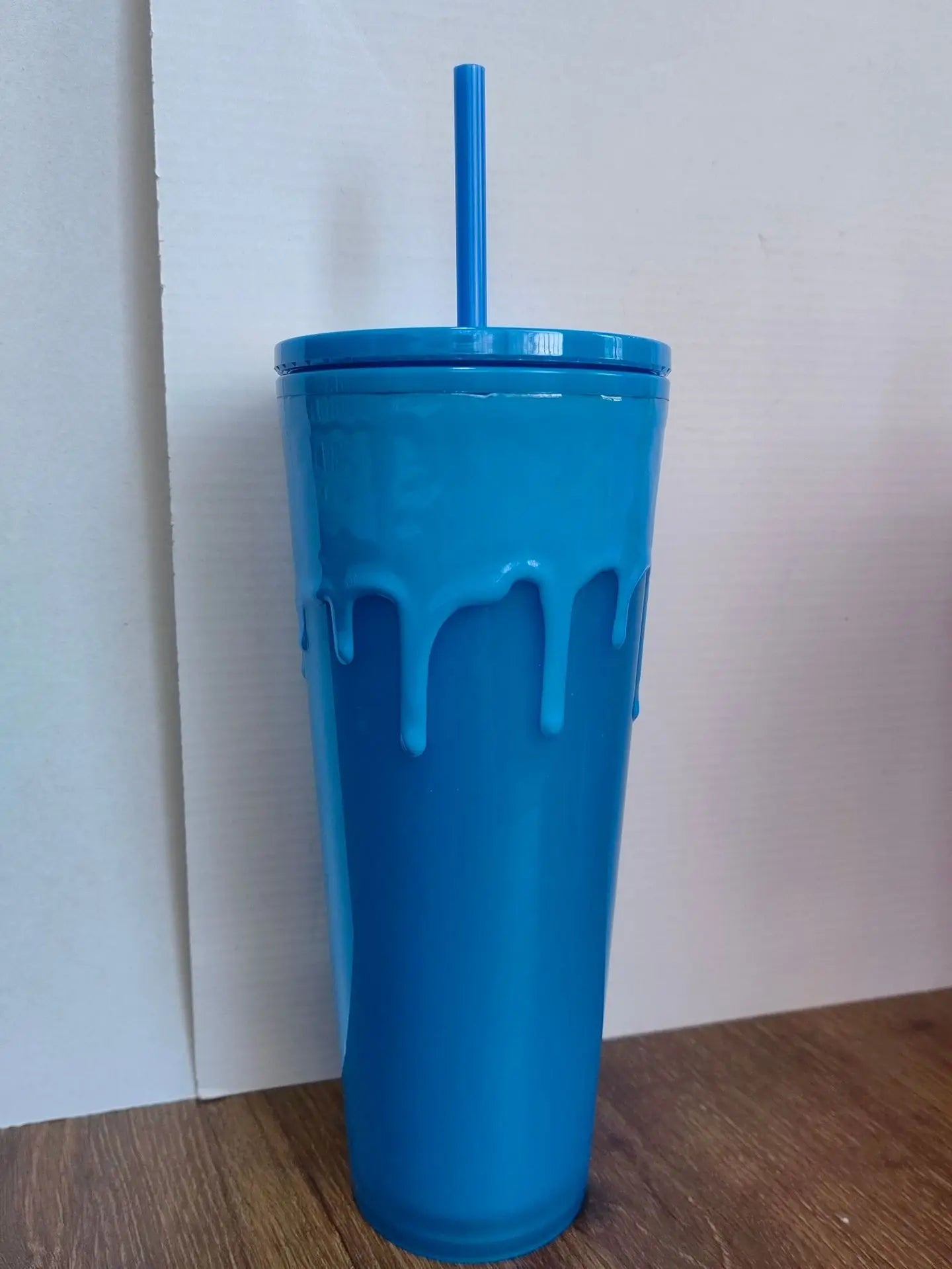 24oz Double Wall Lava Tumbler Cup Magma Style Reusable Drink Cup with Straw