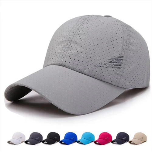 Breathable Quick Dry Baseball Cap – Lightweight Sports Running Hat