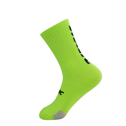 Compression Sports Crew Socks – Breathable Athletic Training Socks