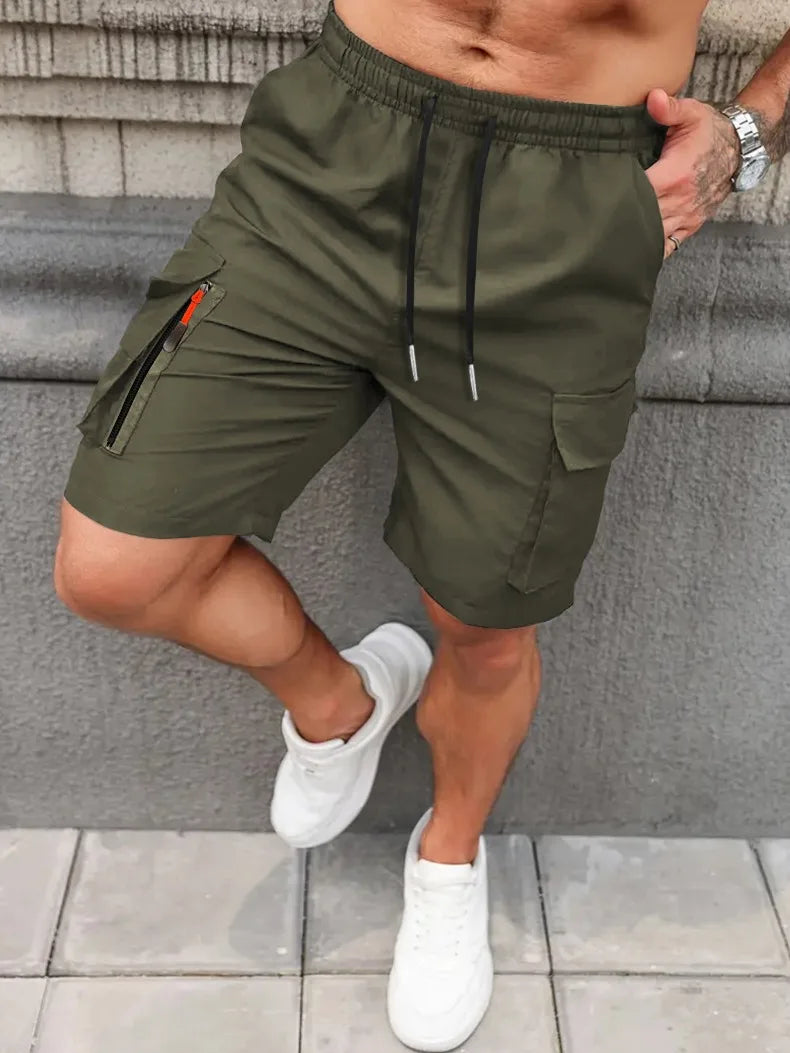 Men’s Cargo Shorts – Lightweight Outdoor Tactical Shorts with Multi Pockets