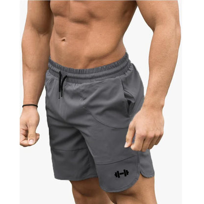 Men’s Gym Workout Shorts – Quick Dry Athletic Running Shorts with Drawstring Fitness Sportswear