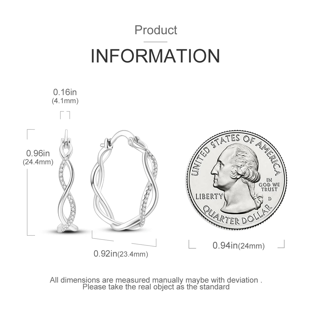 925 Sterling Silver Hoop Earrings – Minimalist Layered Huggie Earrings for Women