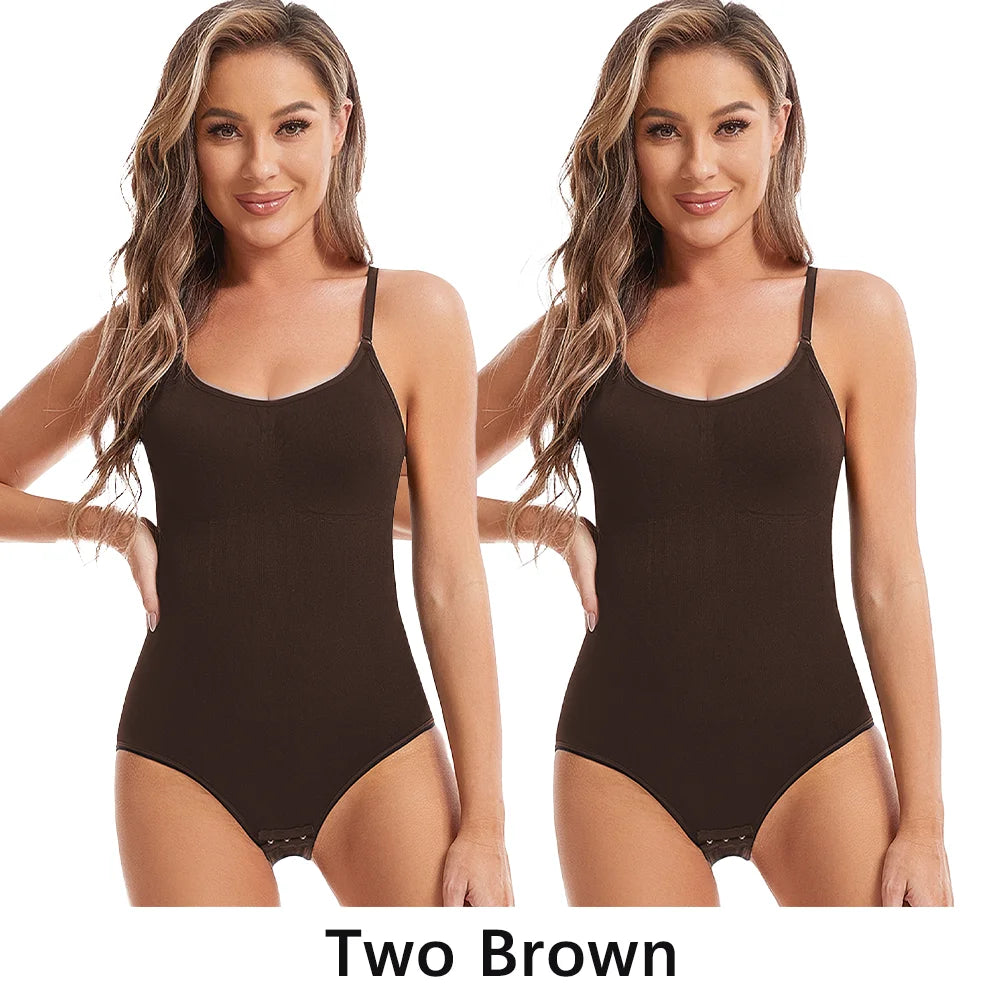 Women Sexy Shapewear Seamless Slimming Butt Lifter Shaper Smooth Out Bodysuit Open Crotch High Elastic Body Suits