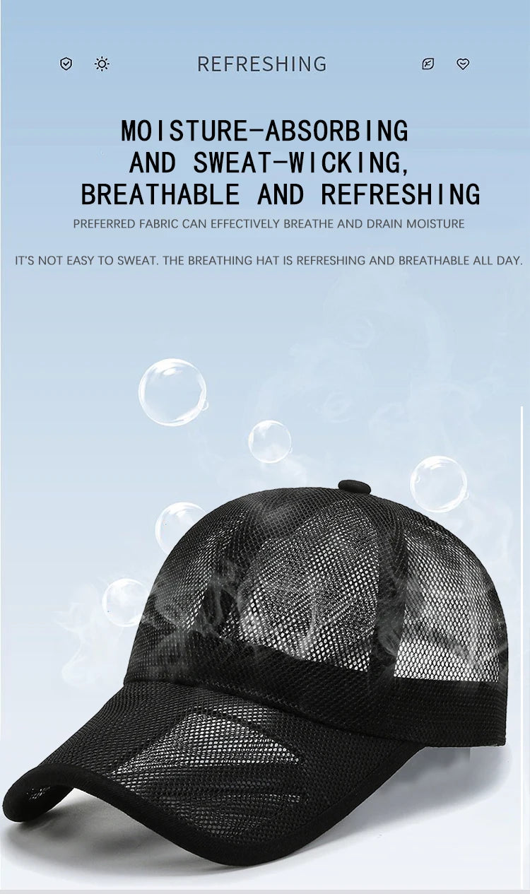 Skull Tactical Trucker Hat – Breathable Mesh Military Baseball Cap