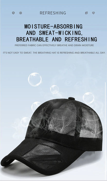 Skull Tactical Trucker Hat – Breathable Mesh Military Baseball Cap