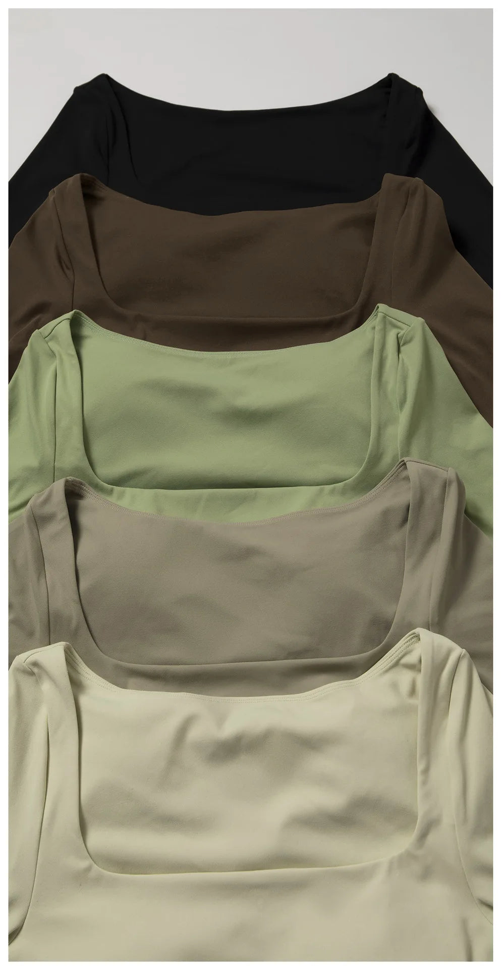 Sage Green Long Sleeve Crop Top & Flare Leggings Set