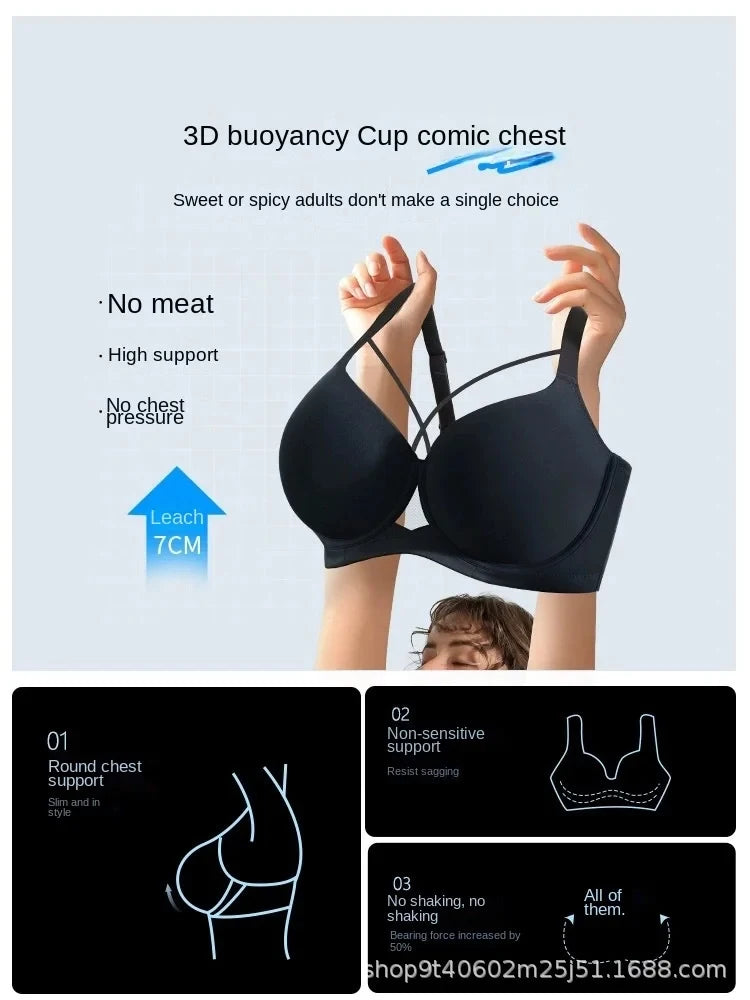 Seamless Push Up Bra – Comfortable Everyday Lingerie for Women