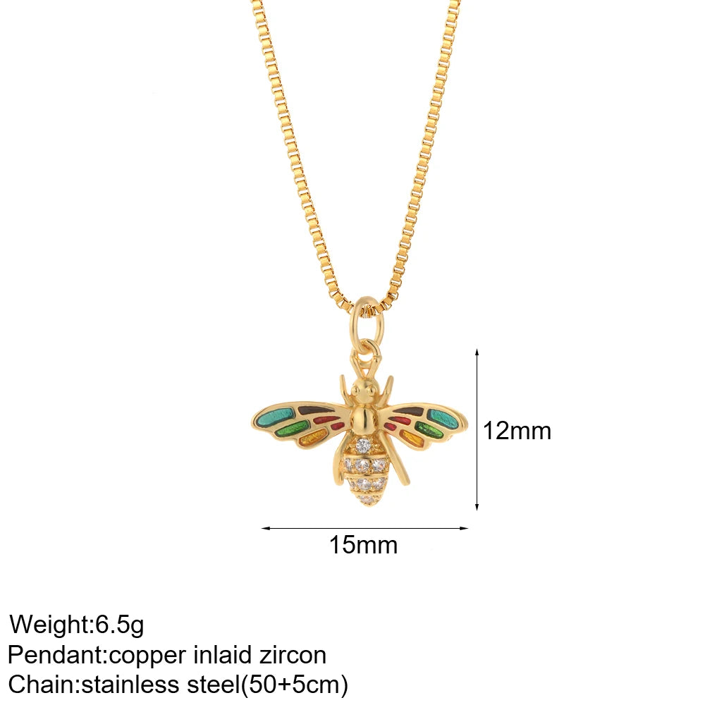 Gold Charm Pendant Necklace Collection – Celestial Eye Heart Sun Moon Layered Necklaces for Women