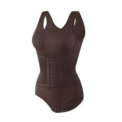 2026 New Bodysuit Shapewear with Zipper Belt Women Tummy Control Fajas Body Shaper Waist Trainer Slimming Cincher Corset Tops