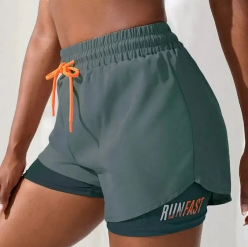 Women’s Quick Dry Running Shorts – Lightweight High Waisted Workout Shorts for Gym, Yoga & Fitness