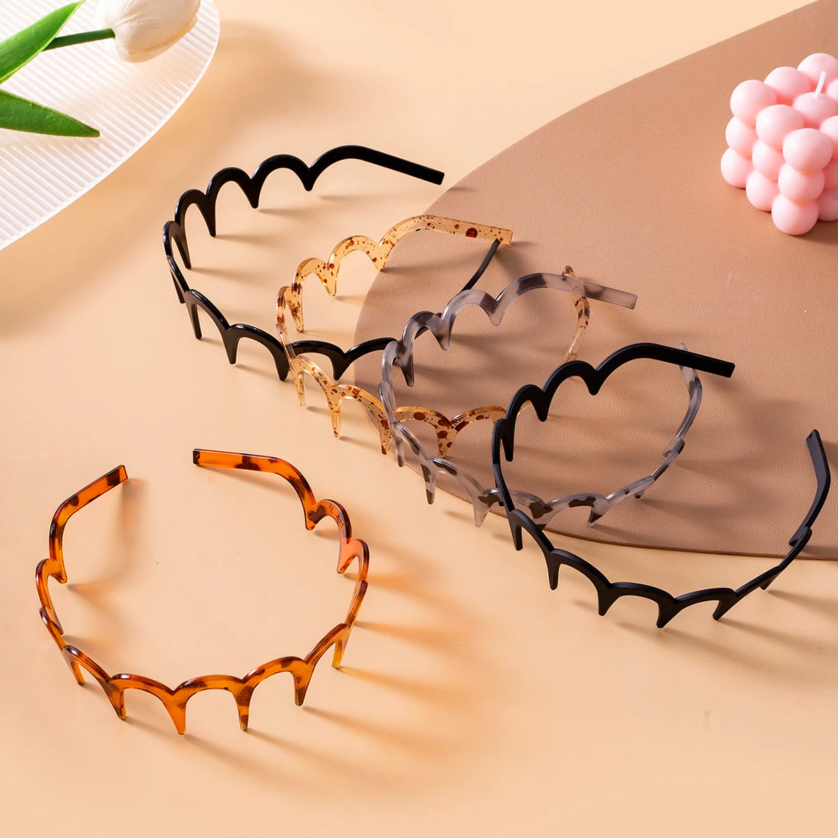 Wave Metal Headband – Vintage Zigzag Hair Hoop for Women Trendy Hair Accessory