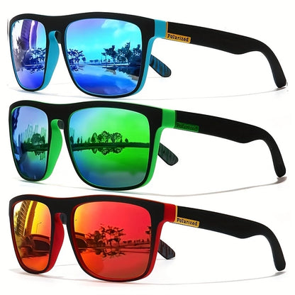 Vintage Square Polarized Sunglasses | UV400 Luxury