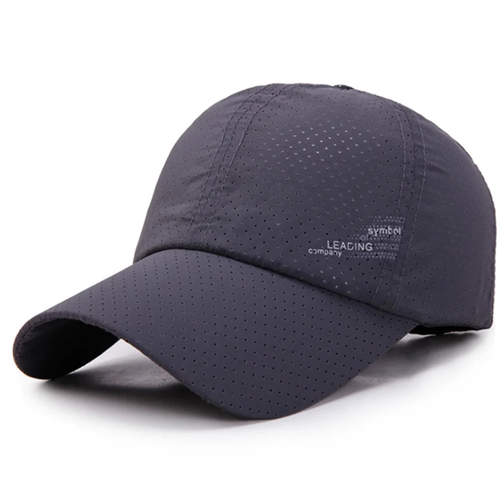 Breathable Quick Dry Baseball Cap – Lightweight Sports Running Hat
