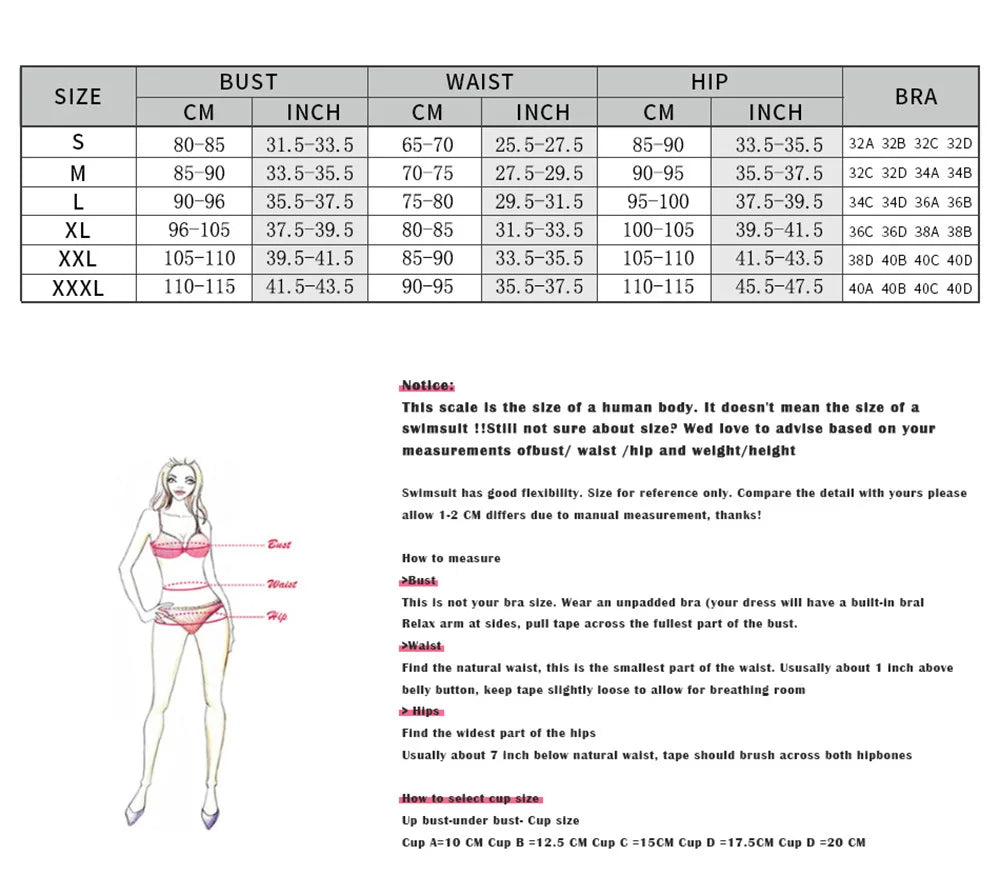 Micro Chain Bikini Set Women Brazilian Swimsuit Sexy Summer Beachwear