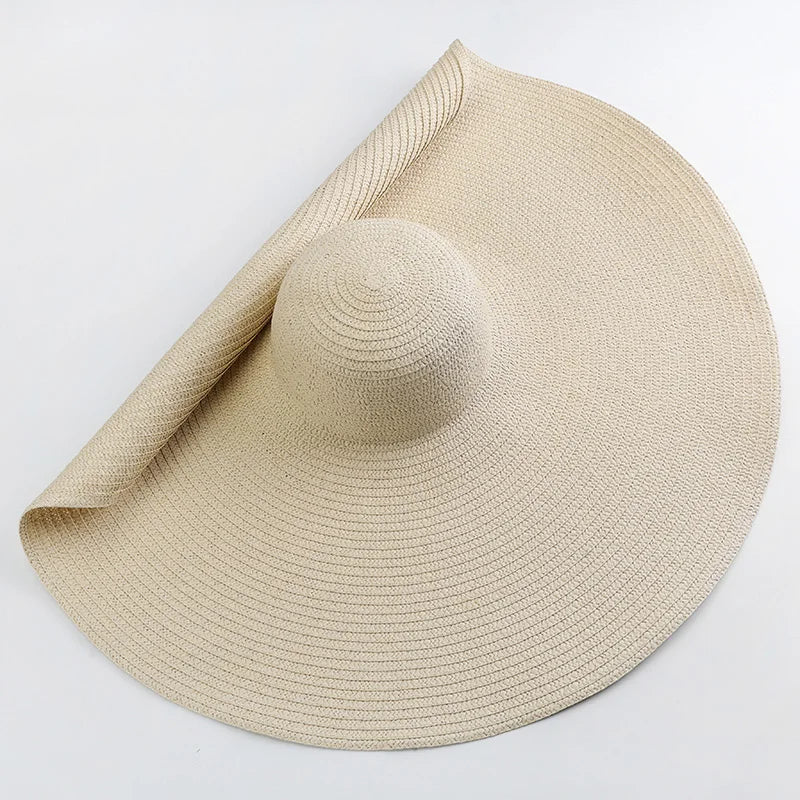 Women’s Extra Wide Brim Floppy Sun Hat – Oversized Beach Hat