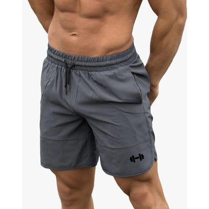 Men’s Gym Workout Shorts – Quick Dry Athletic Running Shorts with Drawstring Fitness Sportswear