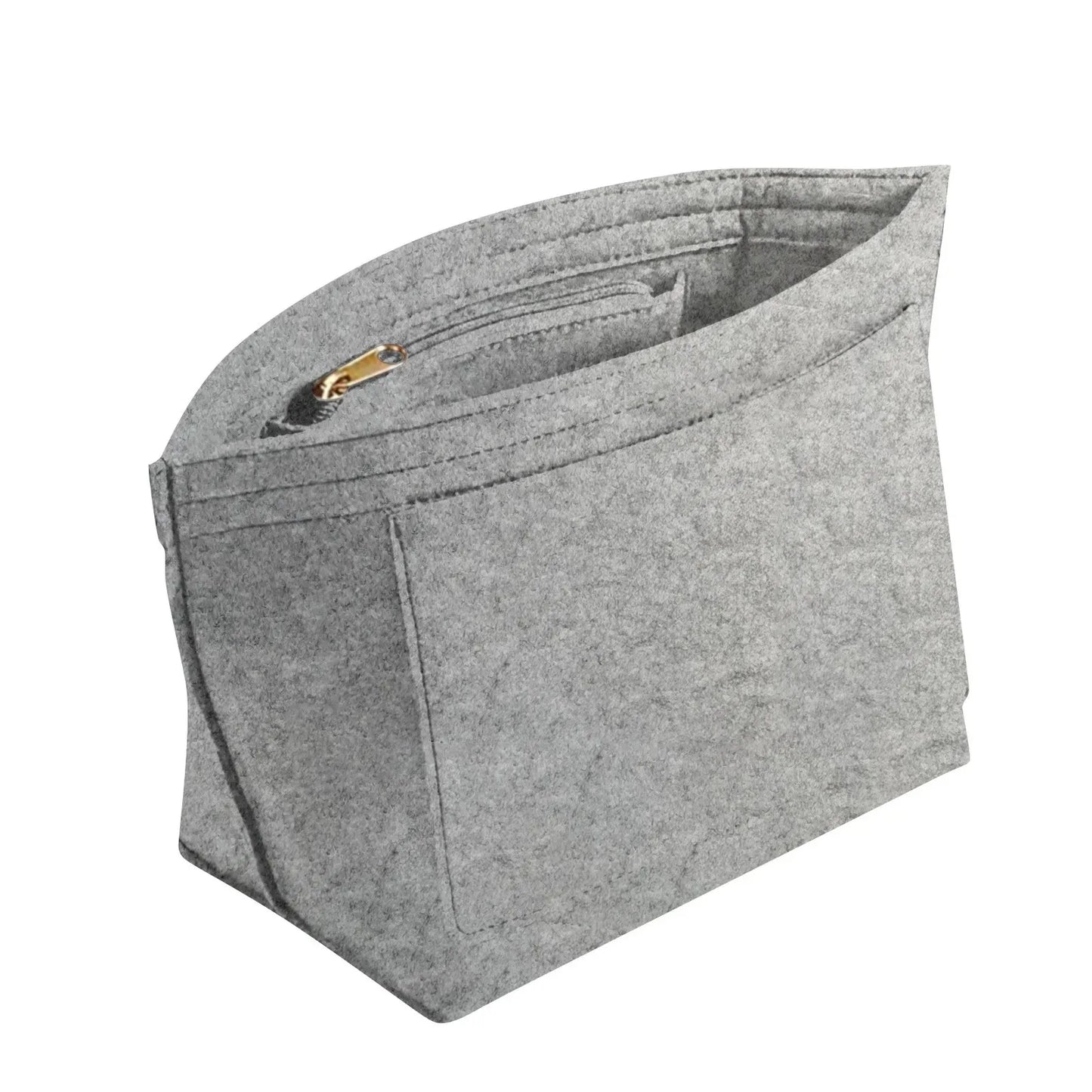 Felt Purse Organizer Insert – Multi Pocket Handbag Storage Shaper for Tote Bags