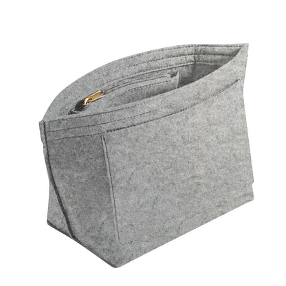 Felt Purse Organizer Insert – Multi Pocket Handbag Storage Shaper for Tote Bags