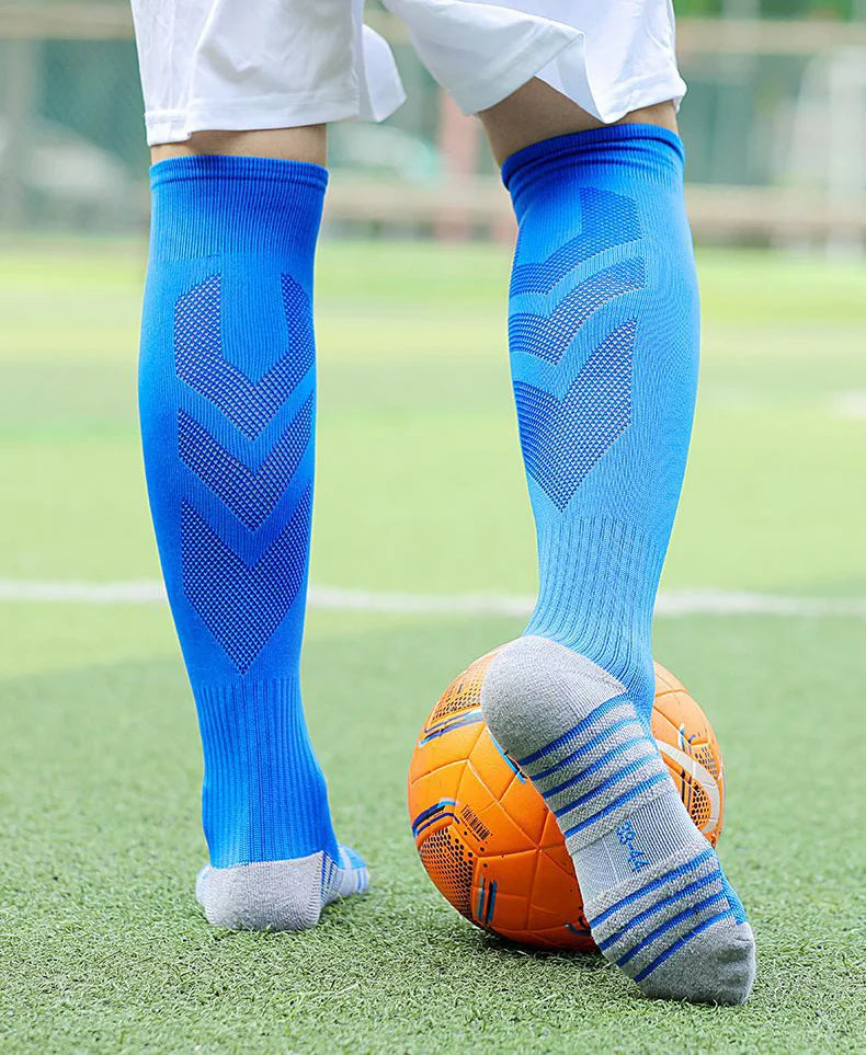 Compression Soccer Socks – Knee High Athletic Football Sports Socks
