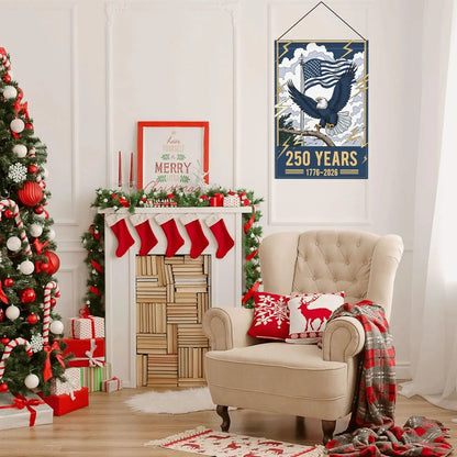 Anniversary 4th of July Patriotic Flag 250th Birthday Garden Flags Double Sided