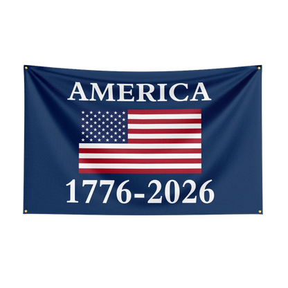 America 250th Anniversary Flag – 1776–2026 Patriotic Banner