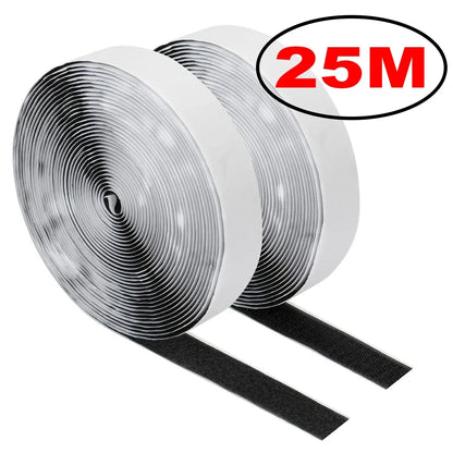 Heavy Duty Hook and Loop Tape – Self Adhesive Fastener Strip for Home & Office