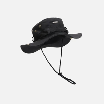Wide Brim Outdoor Bucket Hat – UV Protection Fishing & Hiking Sun Hat