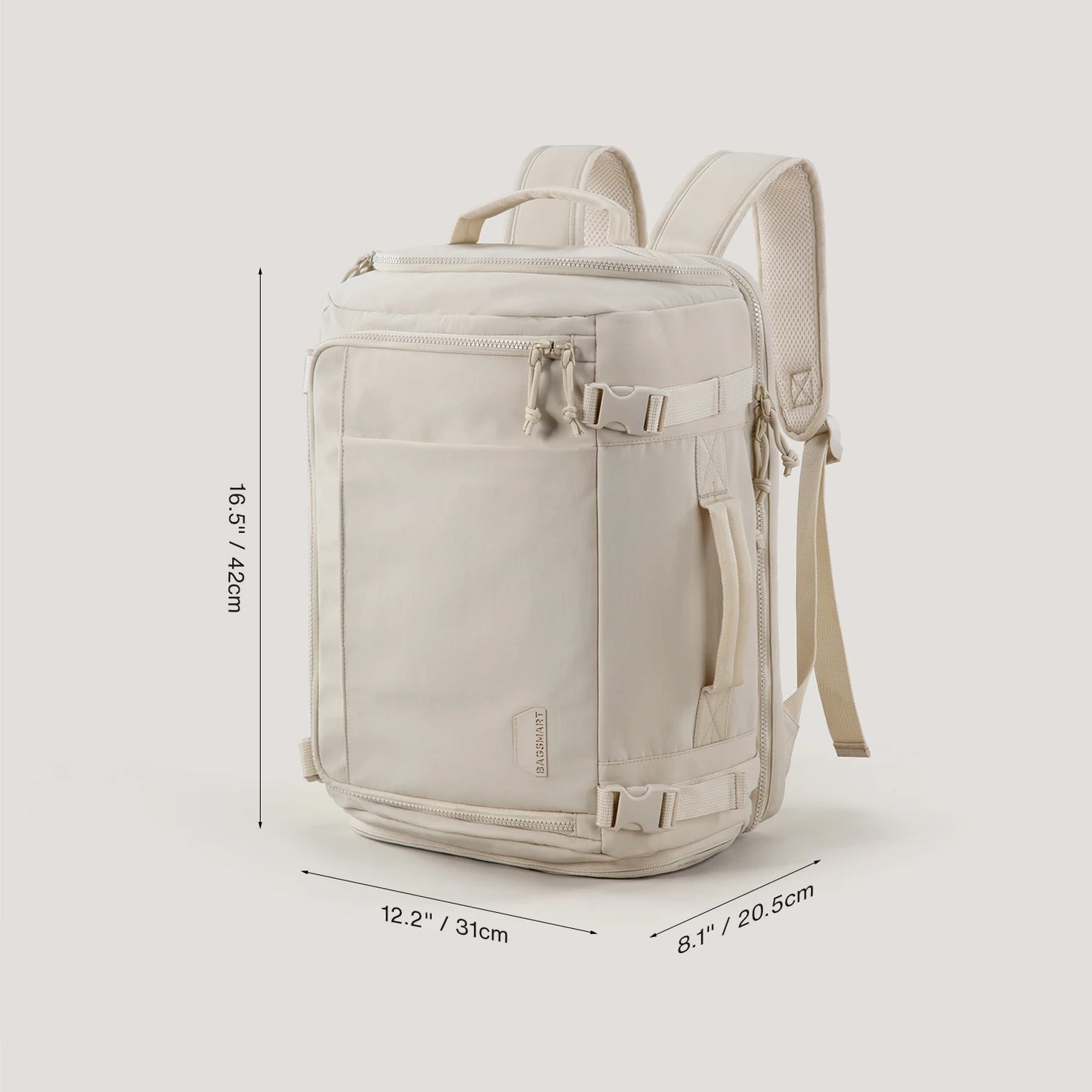 Multifunction Travel Backpack – Expandable Carry On Bag with Laptop Compartment