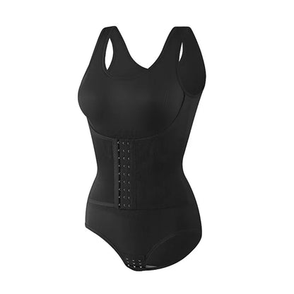 2026 New Bodysuit Shapewear with Zipper Belt Women Tummy Control Fajas Body Shaper Waist Trainer Slimming Cincher Corset Tops