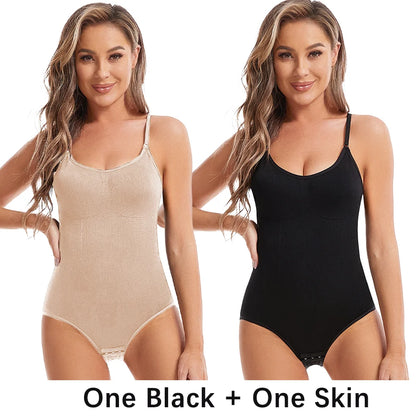 Women Sexy Shapewear Seamless Slimming Butt Lifter Shaper Smooth Out Bodysuit Open Crotch High Elastic Body Suits