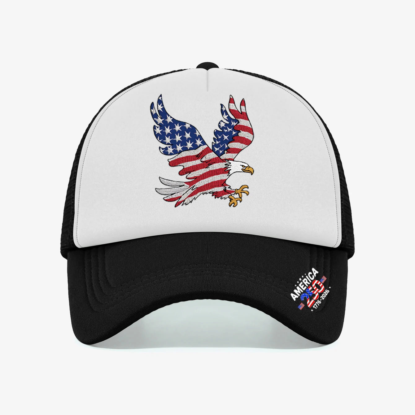 USA Eagle Print Baseball Cap – Adjustable Patriotic Hat