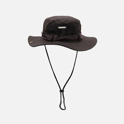 Wide Brim Outdoor Bucket Hat – UV Protection Fishing & Hiking Sun Hat