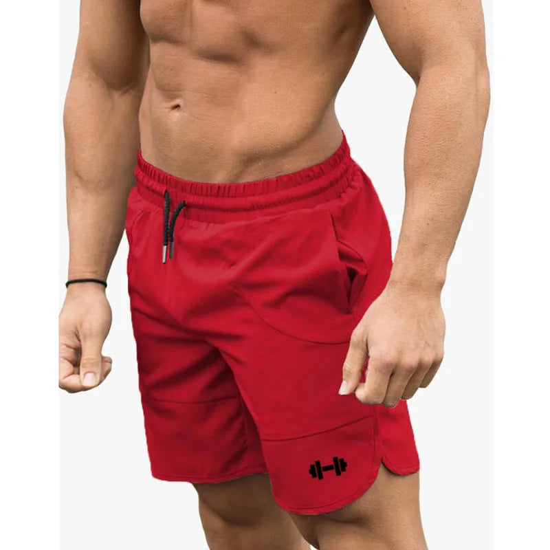 Men’s Gym Workout Shorts – Quick Dry Athletic Running Shorts with Drawstring Fitness Sportswear