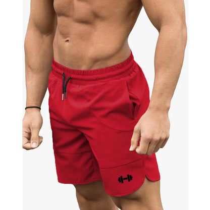 Men’s Gym Workout Shorts – Quick Dry Athletic Running Shorts with Drawstring Fitness Sportswear
