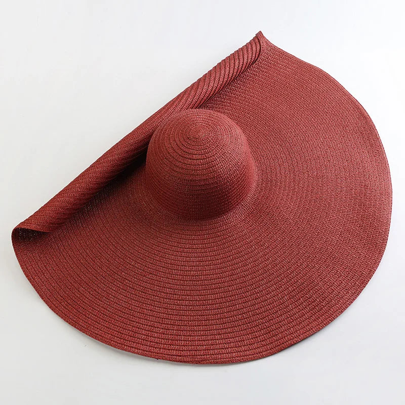Women’s Extra Wide Brim Floppy Sun Hat – Oversized Beach Hat