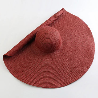 Women’s Extra Wide Brim Floppy Sun Hat – Oversized Beach Hat