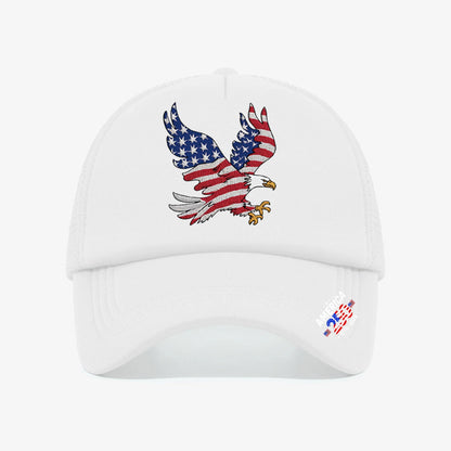 USA Eagle Print Baseball Cap – Adjustable Patriotic Hat