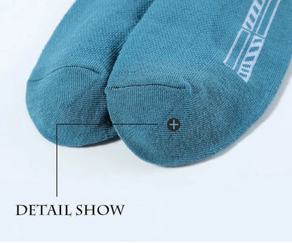 5 Pairs Men’s No Show Sports Socks – Breathable Low Cut Athletic Ankle Socks Set