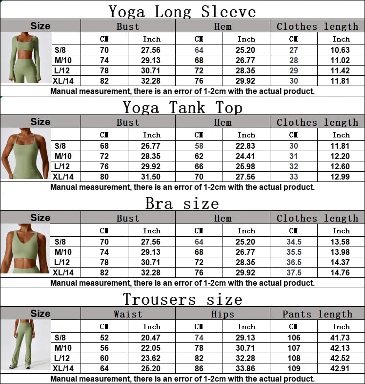 Sage Green Long Sleeve Crop Top & Flare Leggings Set