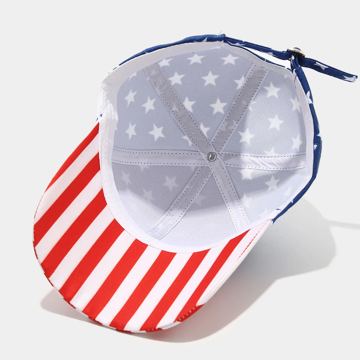American Flag Print Baseball Cap – Unisex Patriotic Adjustable Hat