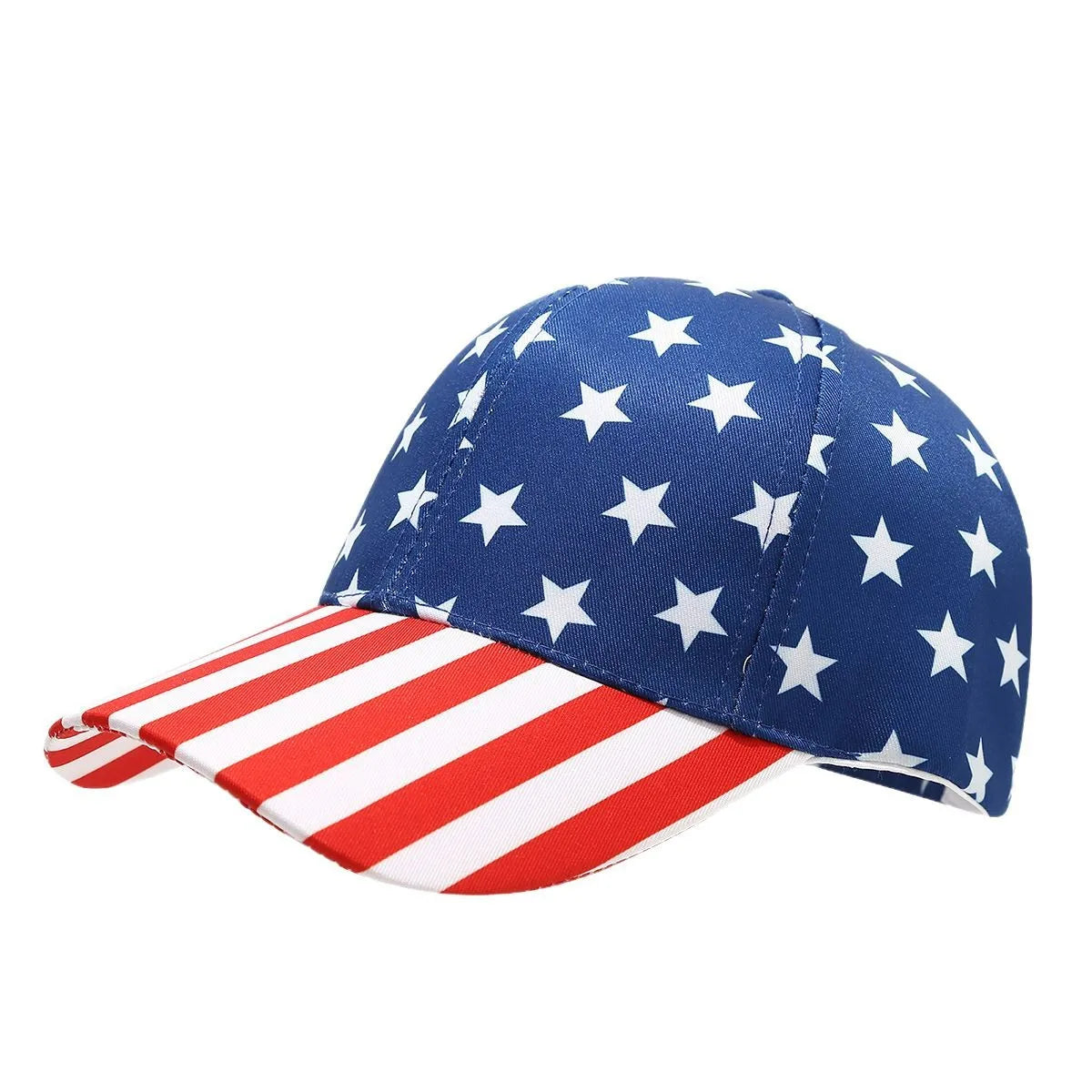 American Flag Print Baseball Cap – Unisex Patriotic Adjustable Hat