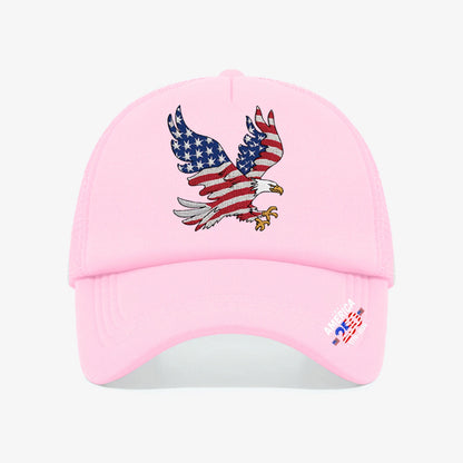 USA Eagle Print Baseball Cap – Adjustable Patriotic Hat